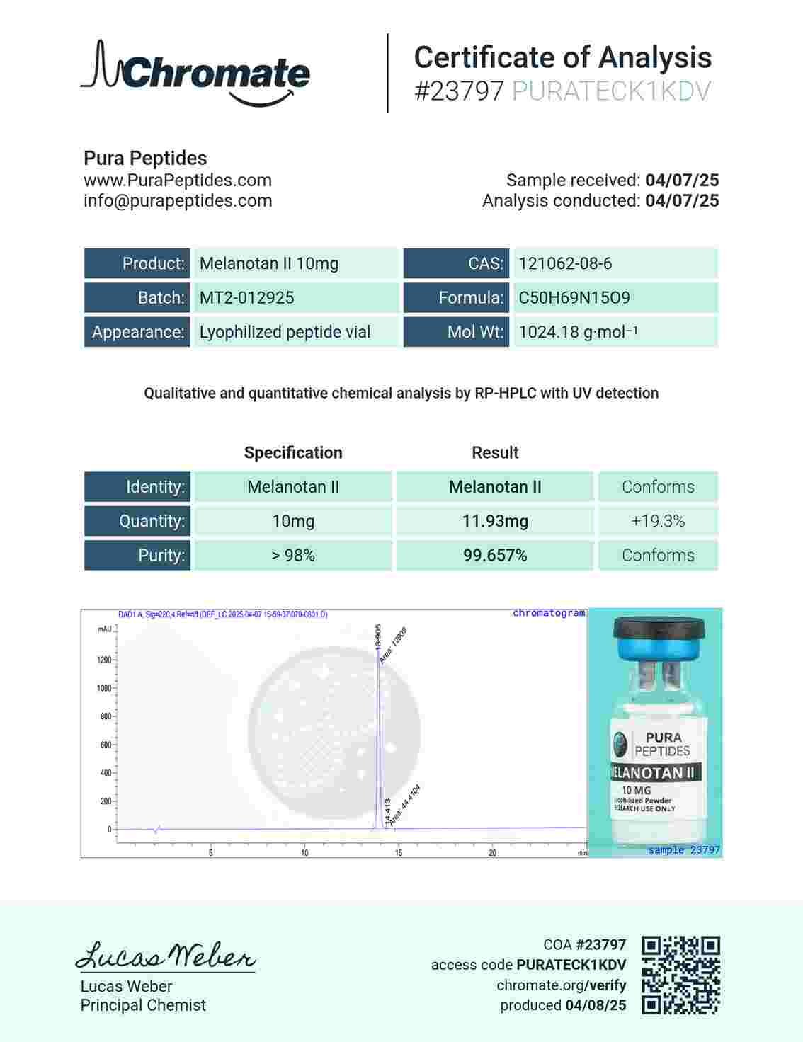 Melanotan II 10mg Melanotan II 10mg